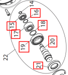 Вал эксцентриковый в сборе WAGNER (2369380).