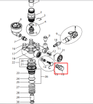 Корпус выпускного клапана WAGNER (2393102)