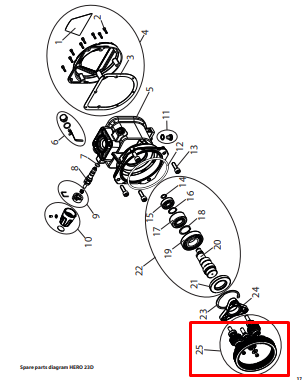 Комплект зубчатых колес WAGNER (2393134)